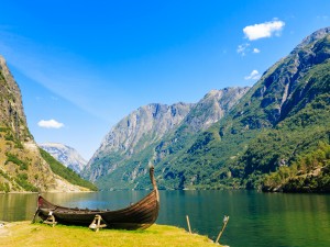 Campervan views in Norway